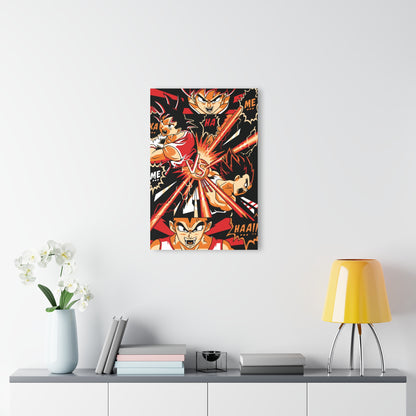 OMNI™ Dragon Ball Z Saiyan Battle Clash Acrylic Print