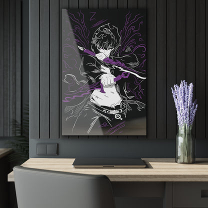 OMNI™ Solo Leveling Sung Jinwoo Twin Daggers Acrylic Print