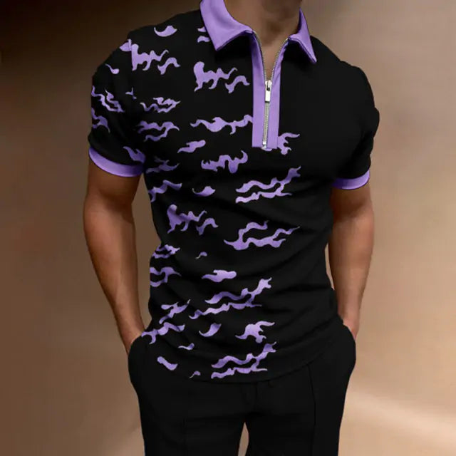 OMNI™ Men's Anime Inspired Polo Shirt