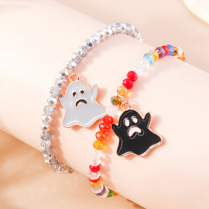 OMNI™ Halloween Ghost Beaded Bracelet Set