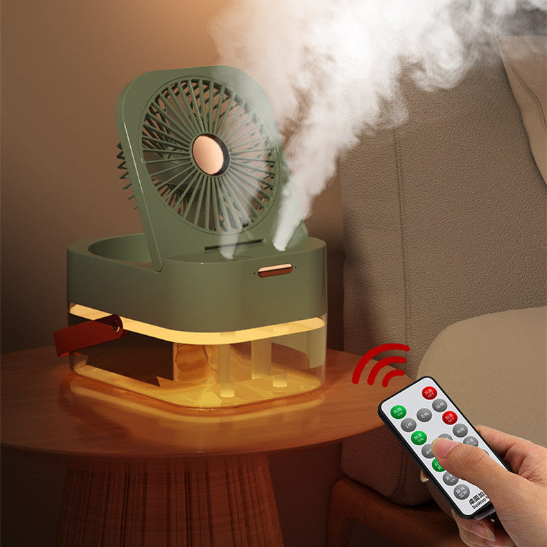 OMNI™ Portable Humidifier Spray Fan Air Cooler With Night Light