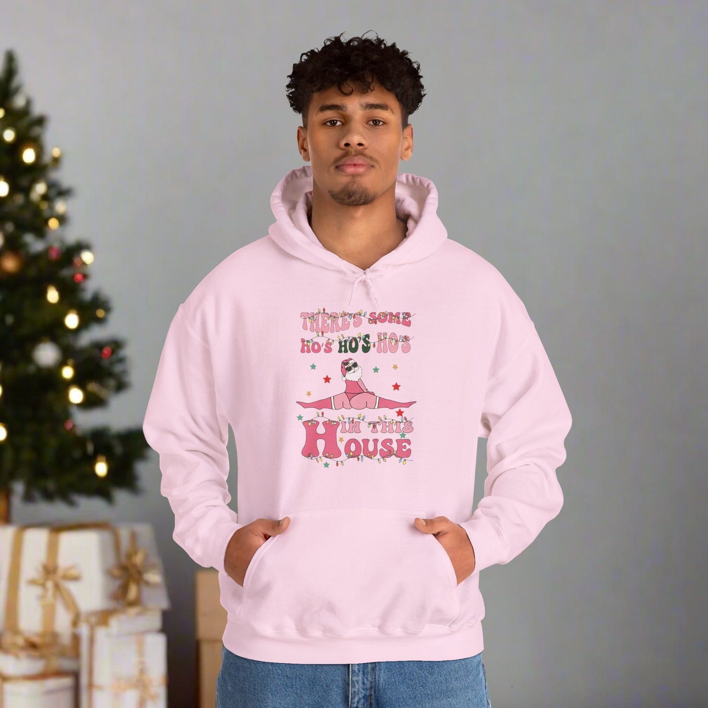 OMNI™ There's Some Ho, Ho, Hos Unisex Heavy Blend Hoodie