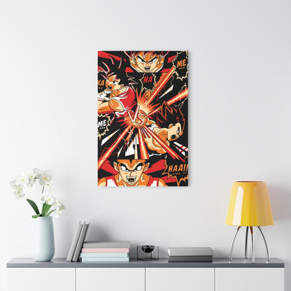 OMNI™ Dragon Ball Z Saiyan Battle Clash Acrylic Print