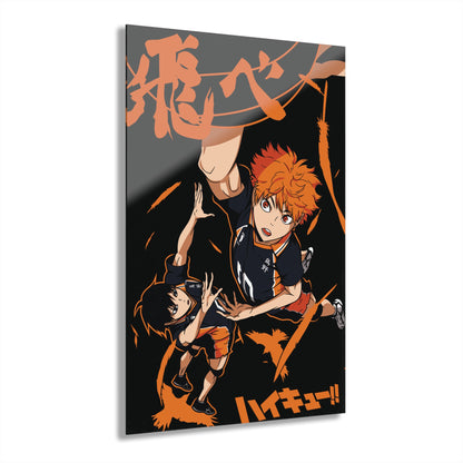 OMNI™ Haikyuu Shoyo vs Hajime Acrylic Print