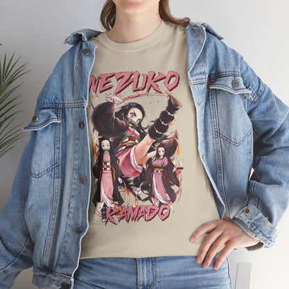 OMNI™ Demon Slayer Nezuko Kamado Unisex Heavy Cotton T-Shirt