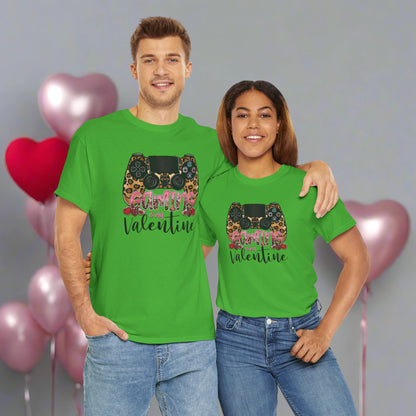 OMNI™ Gaming Is My Valentine Unisex Heavy Cotton T-Shirt