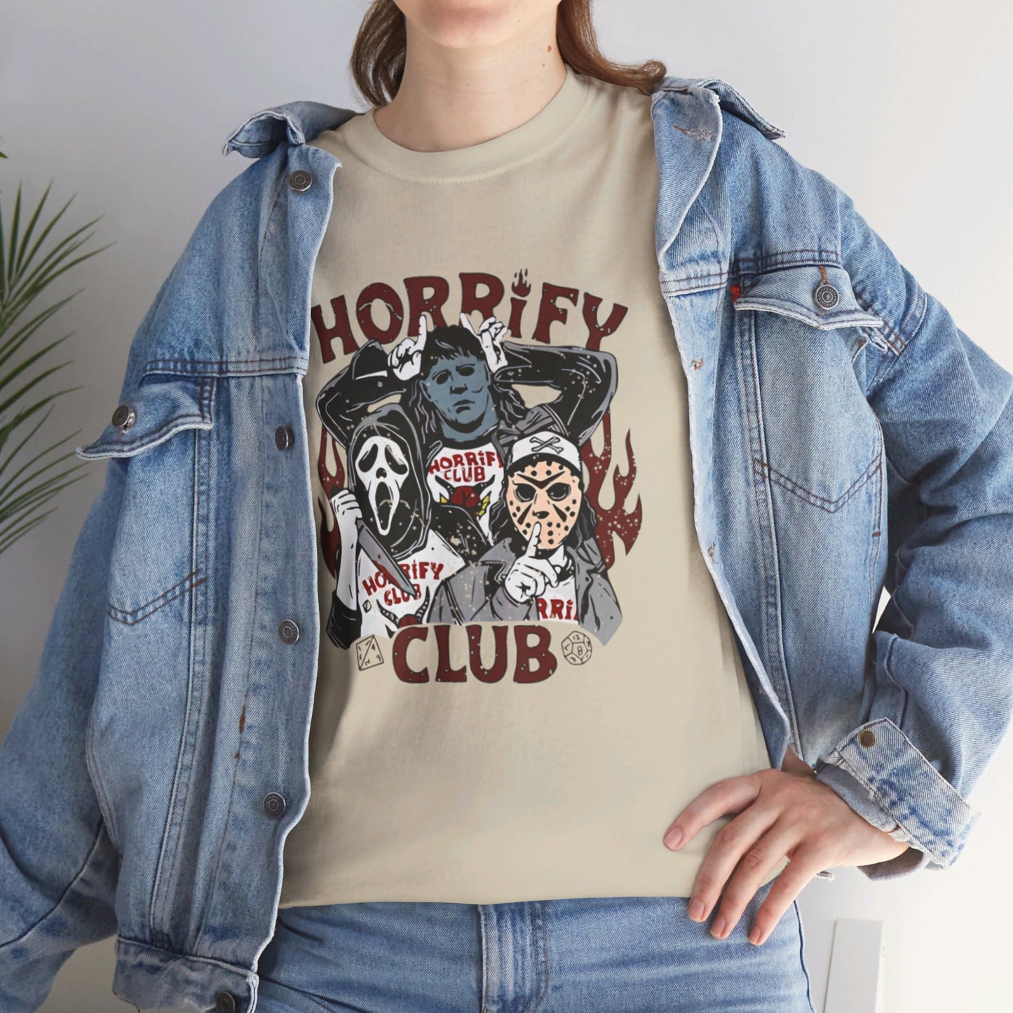 OMNI™ Horrify Club Unisex Heavy Cotton T-Shirt