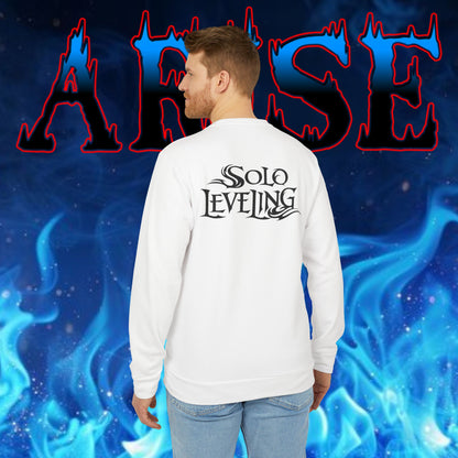 OMNI™ Solo Leveling Dual Dagger Adidas Unisex Fleece Crewneck Sweatshirt