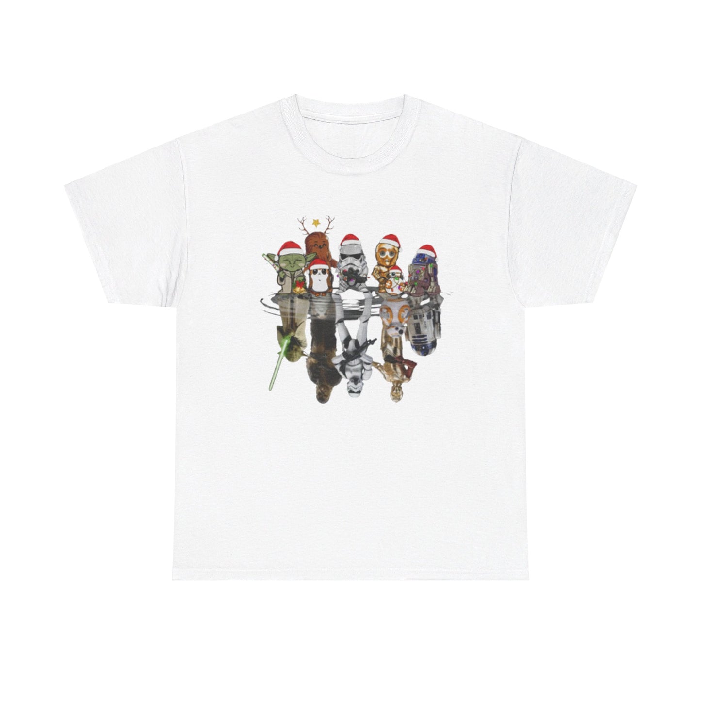 OMNI™ Star Wars Christmas Themed Unisex Heavy Cotton T-Shirts