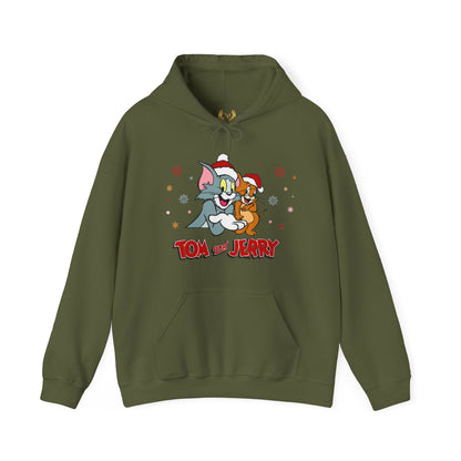 OMNI™ Tom and Jerry Christmas Themed Unisex Heavy Blend Hoodie