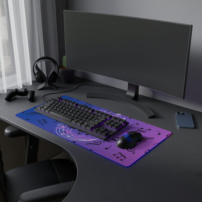 OMNI™ Silhouettes Of My Coffin LED Gaming Mouse Pad