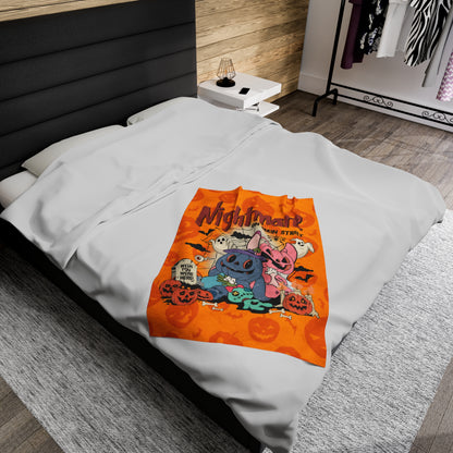 OMNI™ Nightmare On Main Street Velveteen Plush Blanket