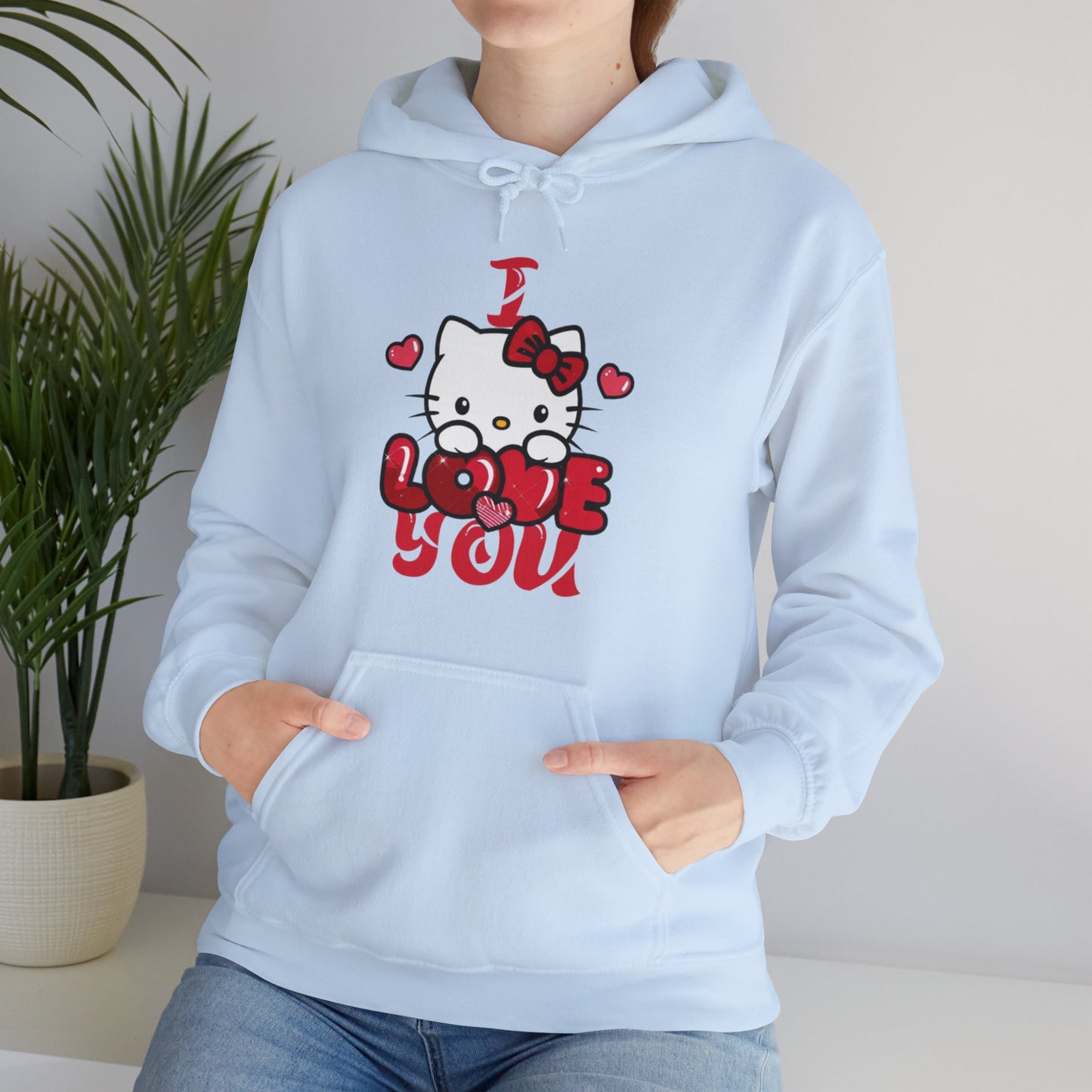 OMNI™ Hello Kitty Valentine's Day Unisex Heavy Blend Hoodie