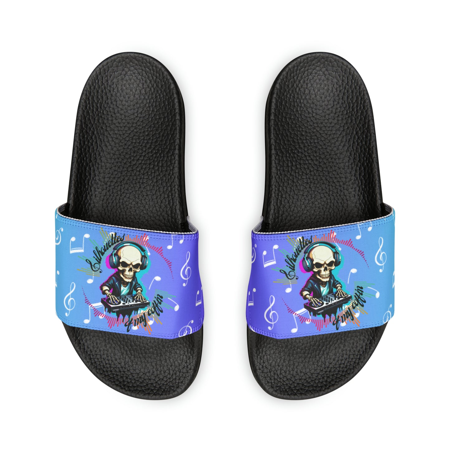 OMNI™ Silhouettes Of My Coffin Men's PU Slide Sandals (2nd Edition)