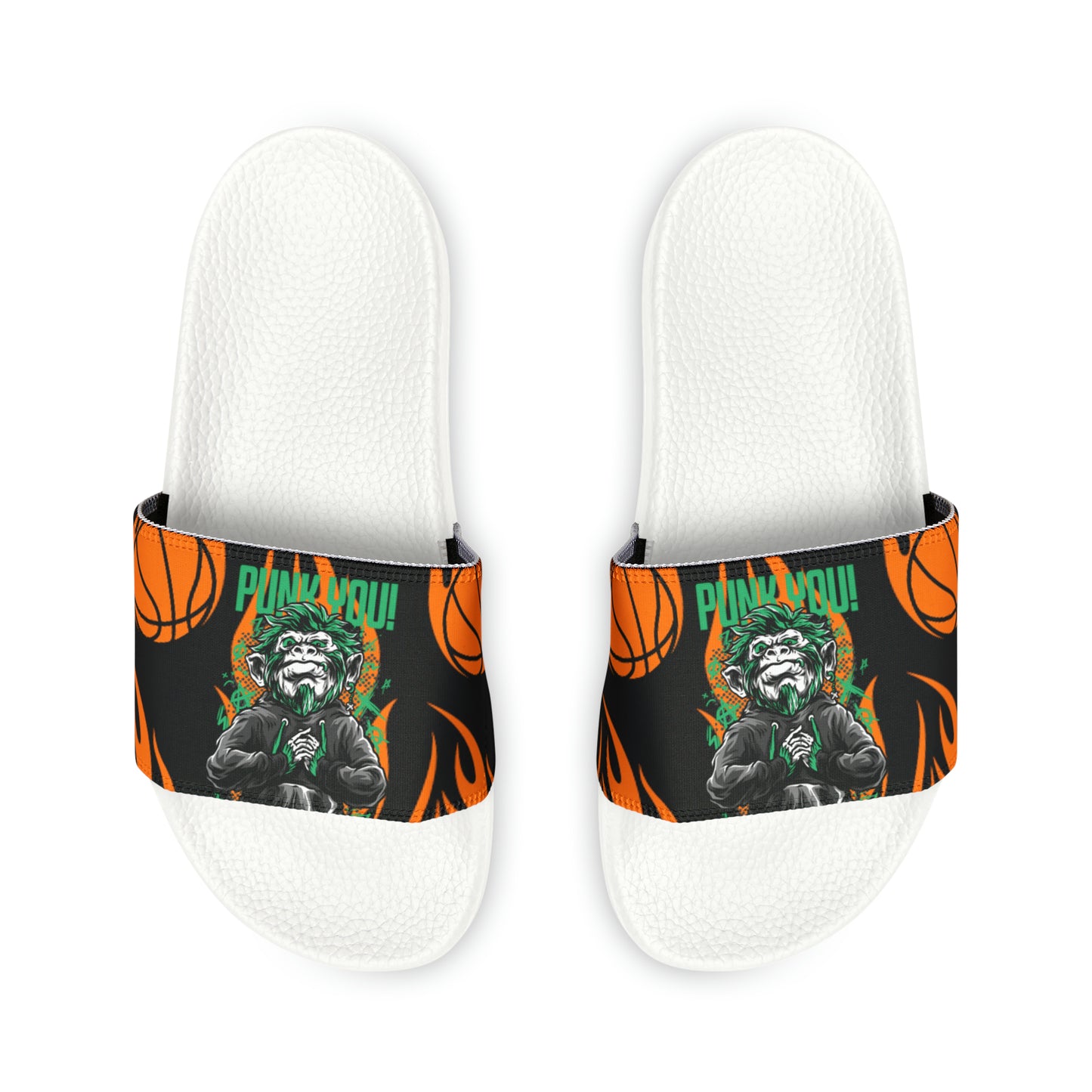 OMNI™ Punk Hipster Monkey Men's PU Slide Sandals