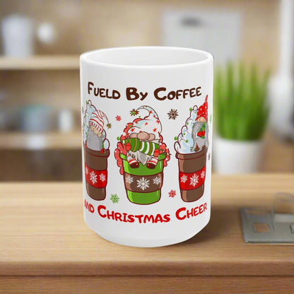 OMNI™ Fueled By Coffee And Christmas Cheer Ceramic Mug