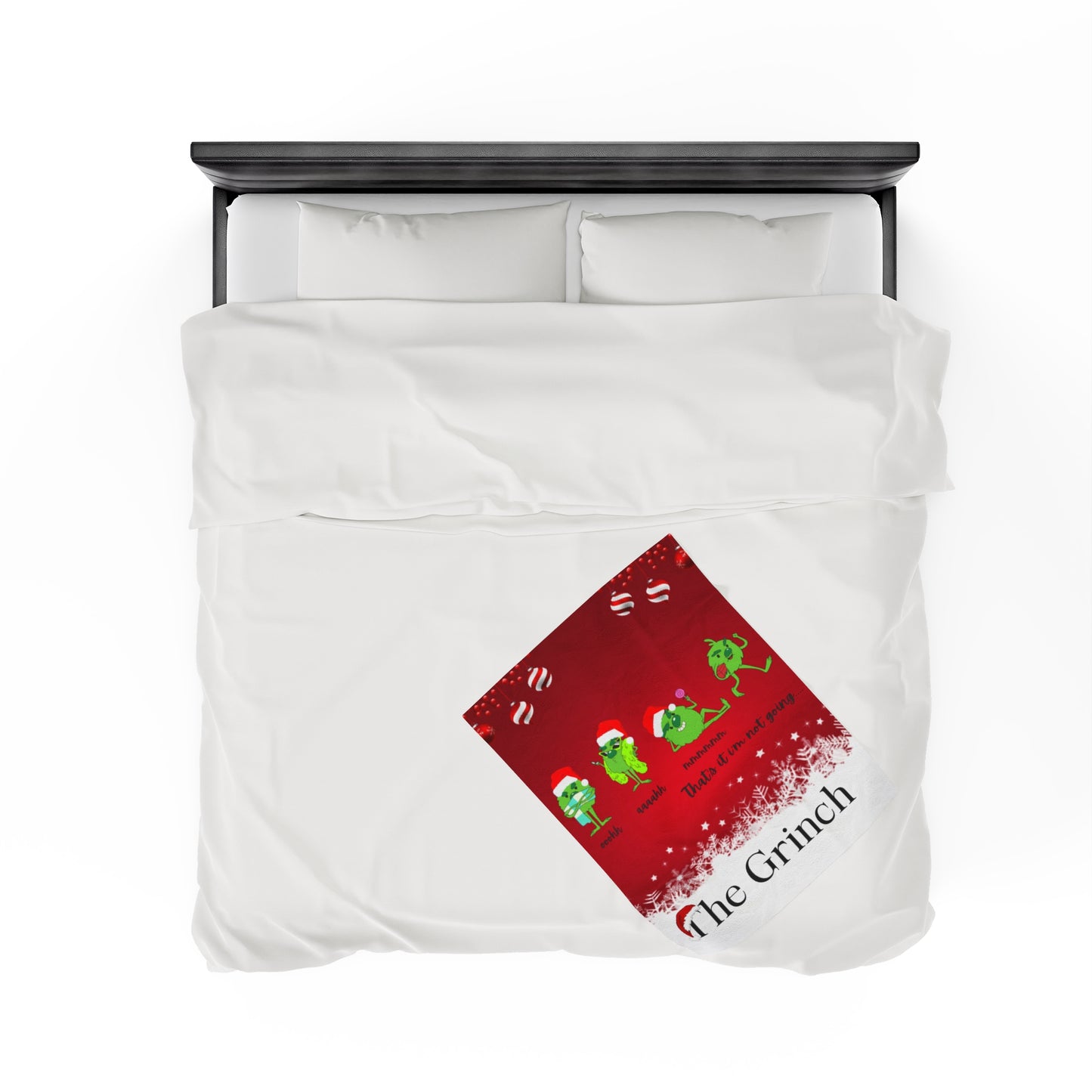 OMNI™ The Grinch "That's It I'm Not Going" Velveteen Plush Blanket