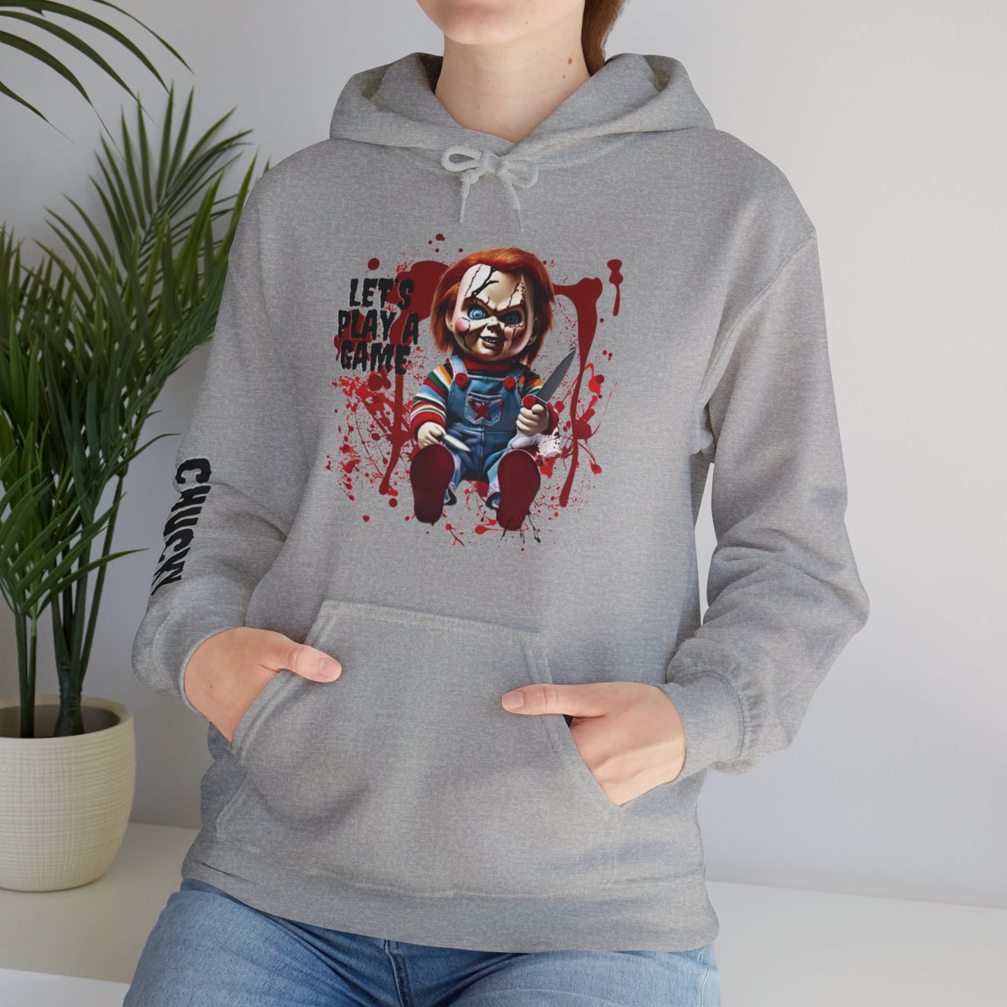 OMNI™ Chucky Bloody Design Unisex Heavy Blend Hoodie