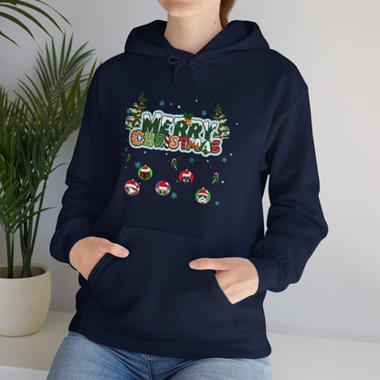Star Wars Merry Christmas Unisex Heavy Blend Hoodie