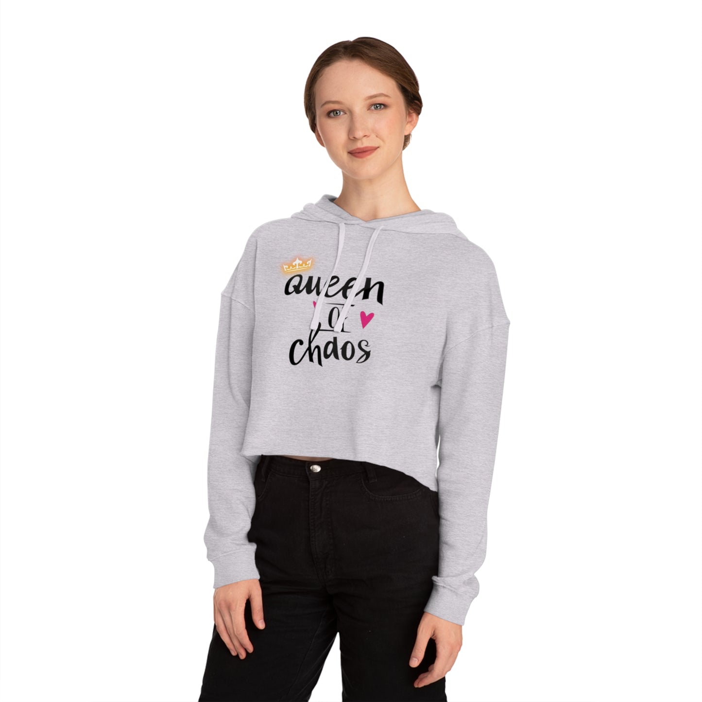 OMNI™ Queen Of Chaos Women’s Cropped Hoodie