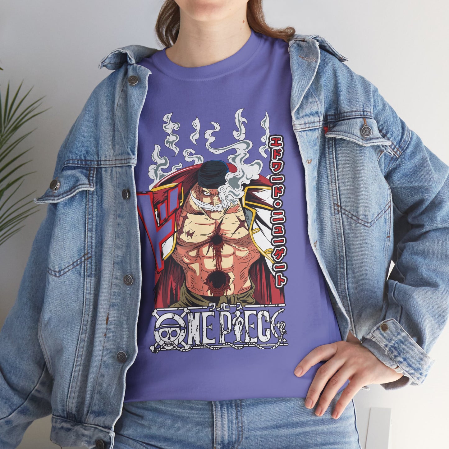OMNI™ One Piece Edward "Whitebeard" Newgate Unisex Heavy Cotton T-Shirt