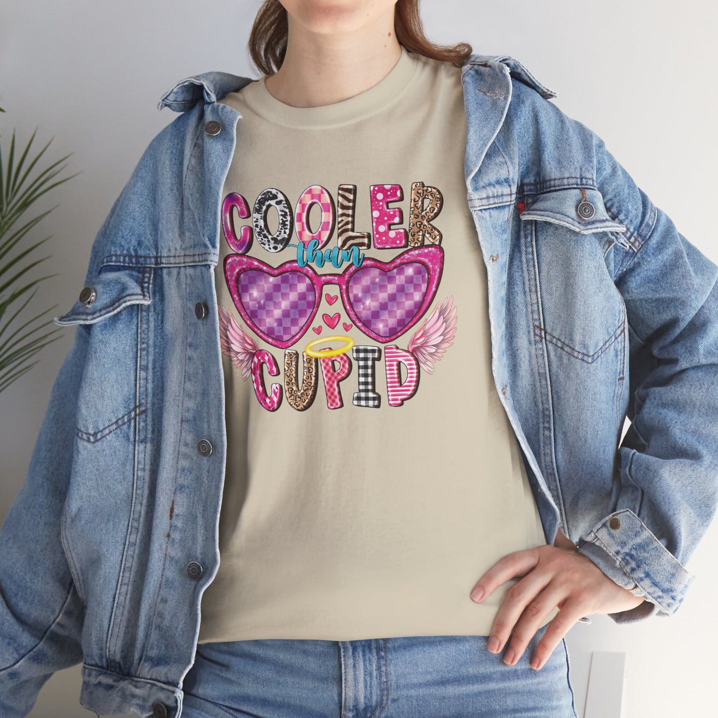 OMNI™ Cooler Than Cupid Women's Heavy Cotton T-Shirt