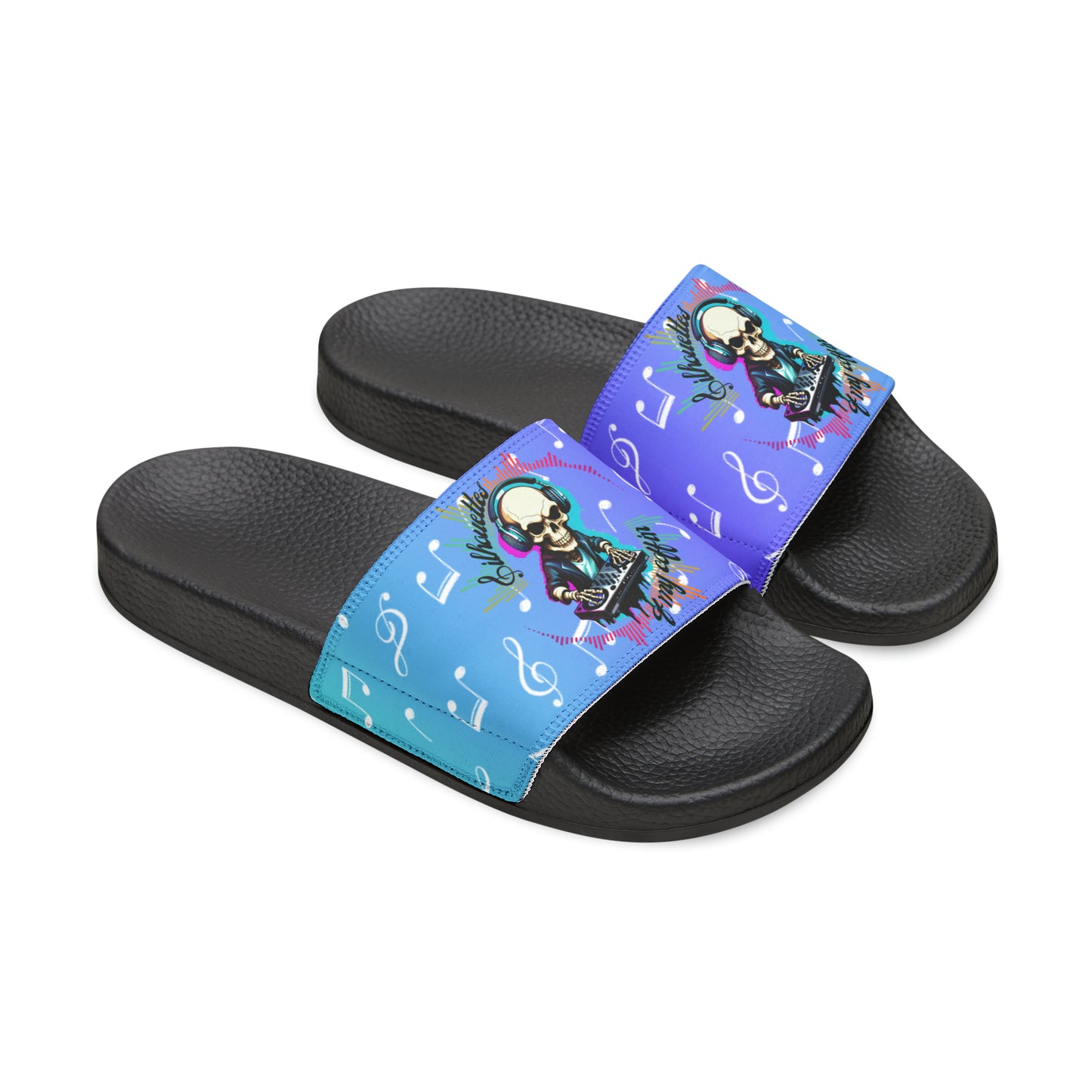 OMNI™ Silhouettes Of My Coffin Men's PU Slide Sandals (2nd Edition)