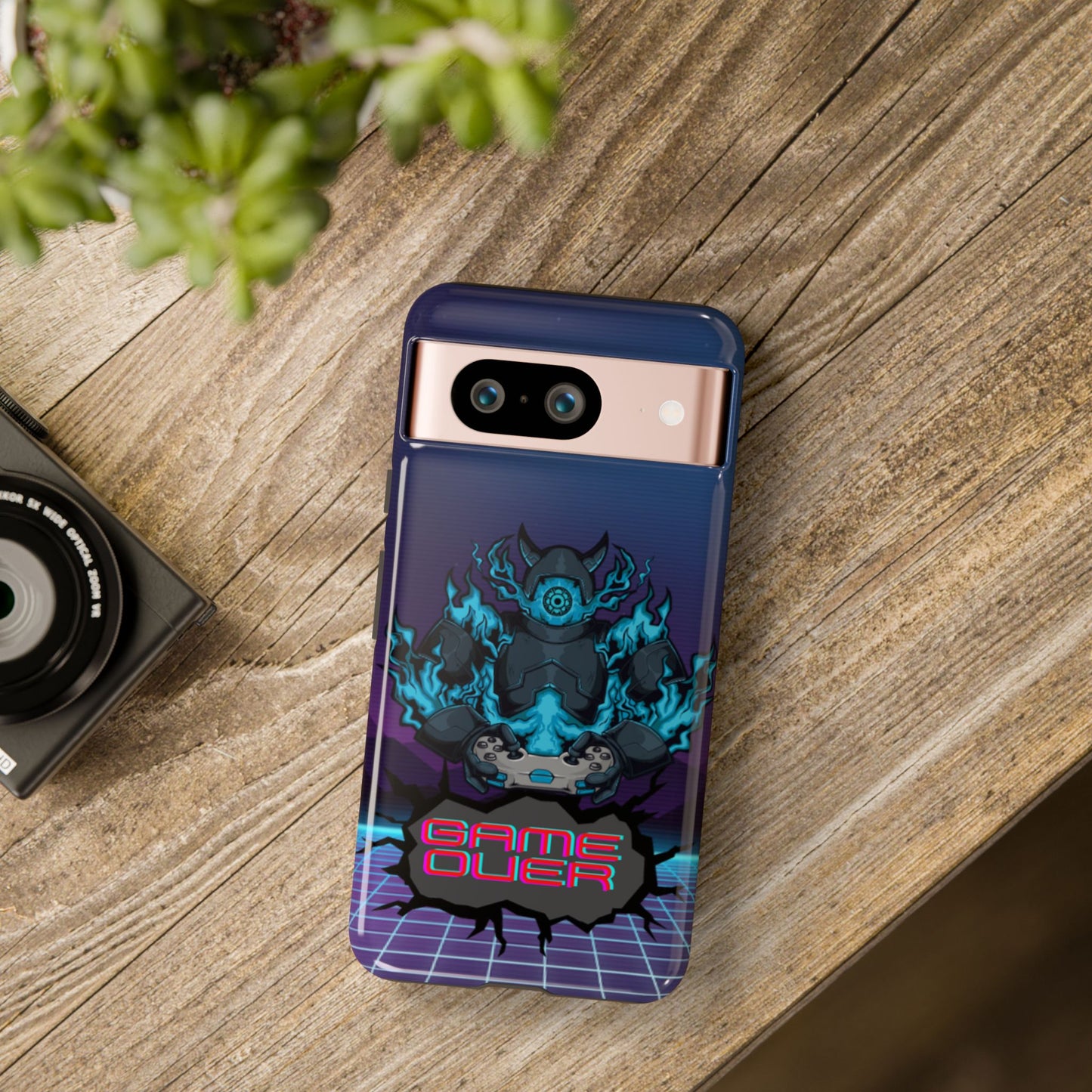 OMNI™ Game Over Gaming Background Double Layered Phone Case