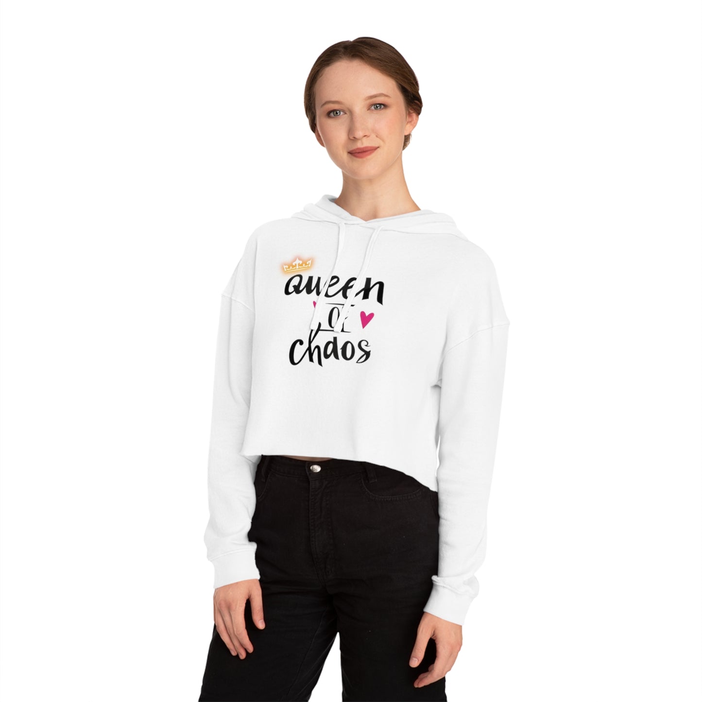 OMNI™ Queen Of Chaos Women’s Cropped Hoodie