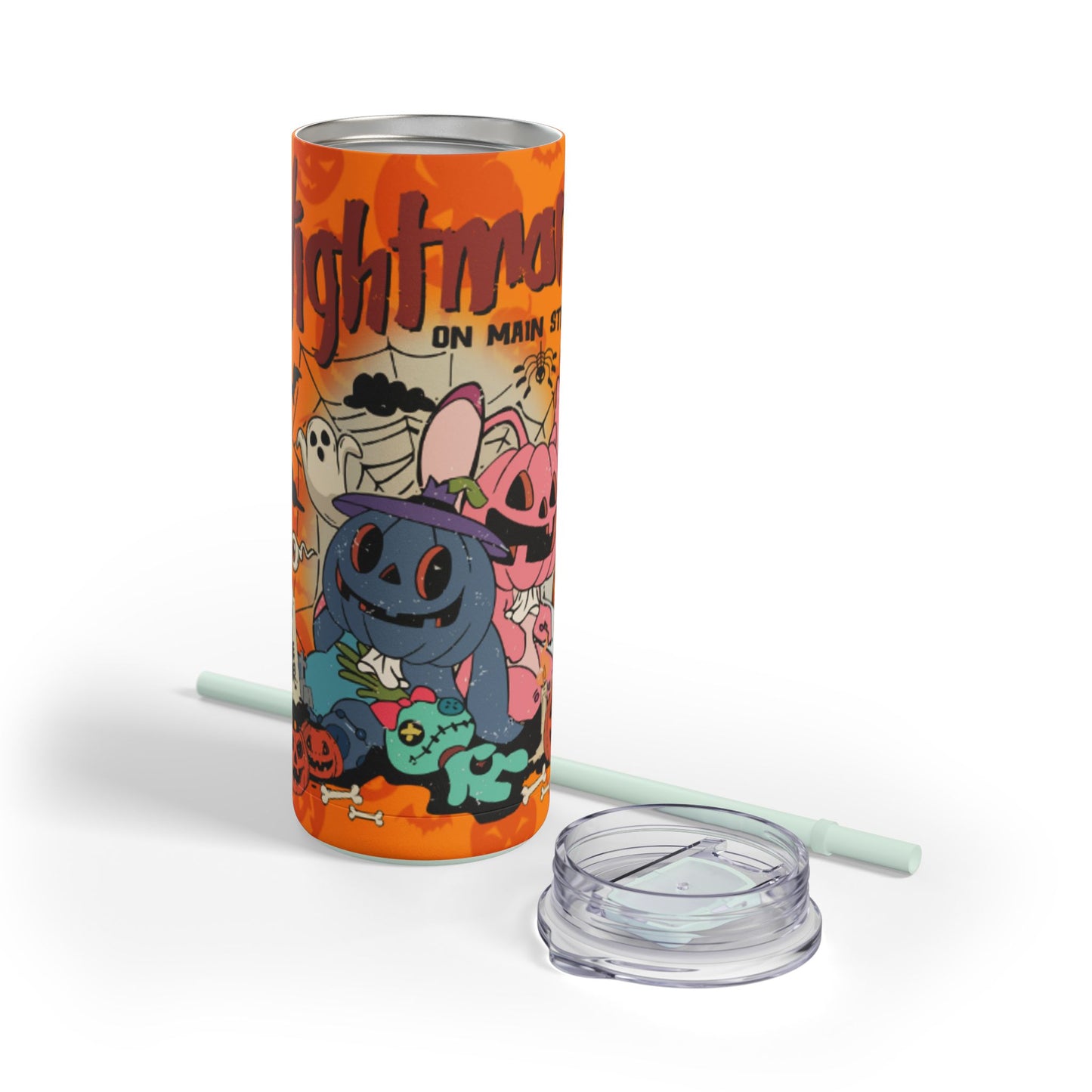 OMNI™ Nightmare On Main Street Maars Maker Skinny Matte Tumbler