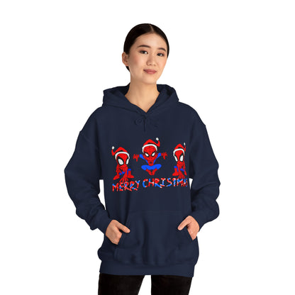 OMNI™ Spider-man Christmas Themed Unisex Heavy Blend Hoodie