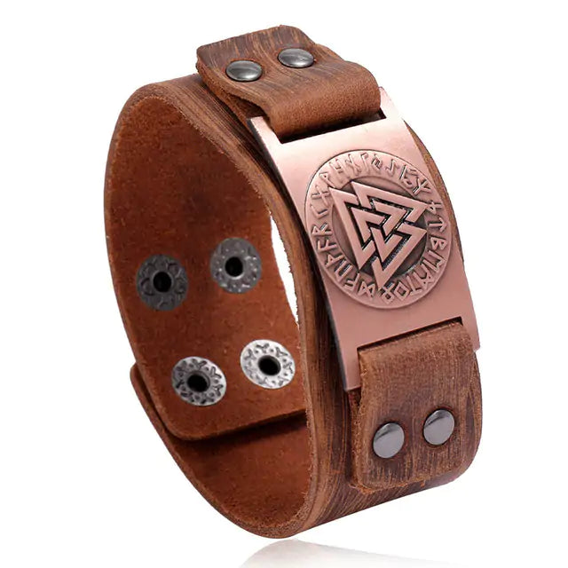 OMNI™ Nordic Style Leather Bracelet