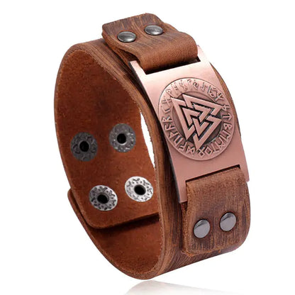 OMNI™ Nordic Style Leather Bracelet