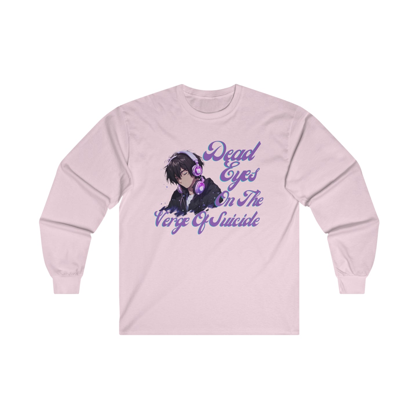 OMNI™ Dead Eyes On Te Verge Of Suicide Unisex Ultra Cotton Long Sleeve T-Shirt