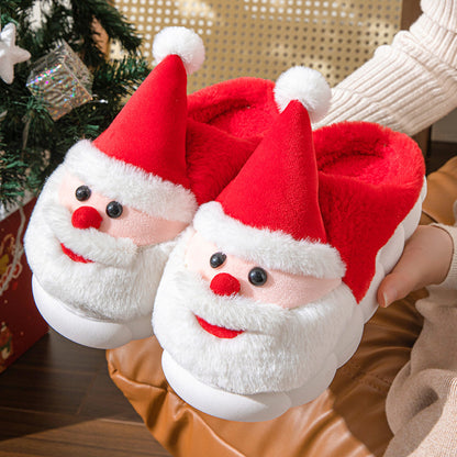 OMNI™ 3D Plush Unisex Santa Claus Thick-soled Non-slip Slippers