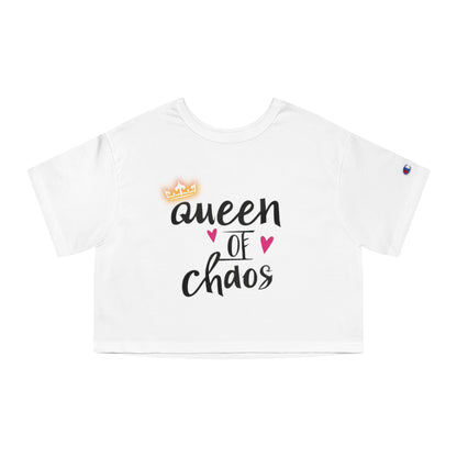 OMNI™ Queen Of Chaos Champion Women's Heritage Cropped T-Shirt