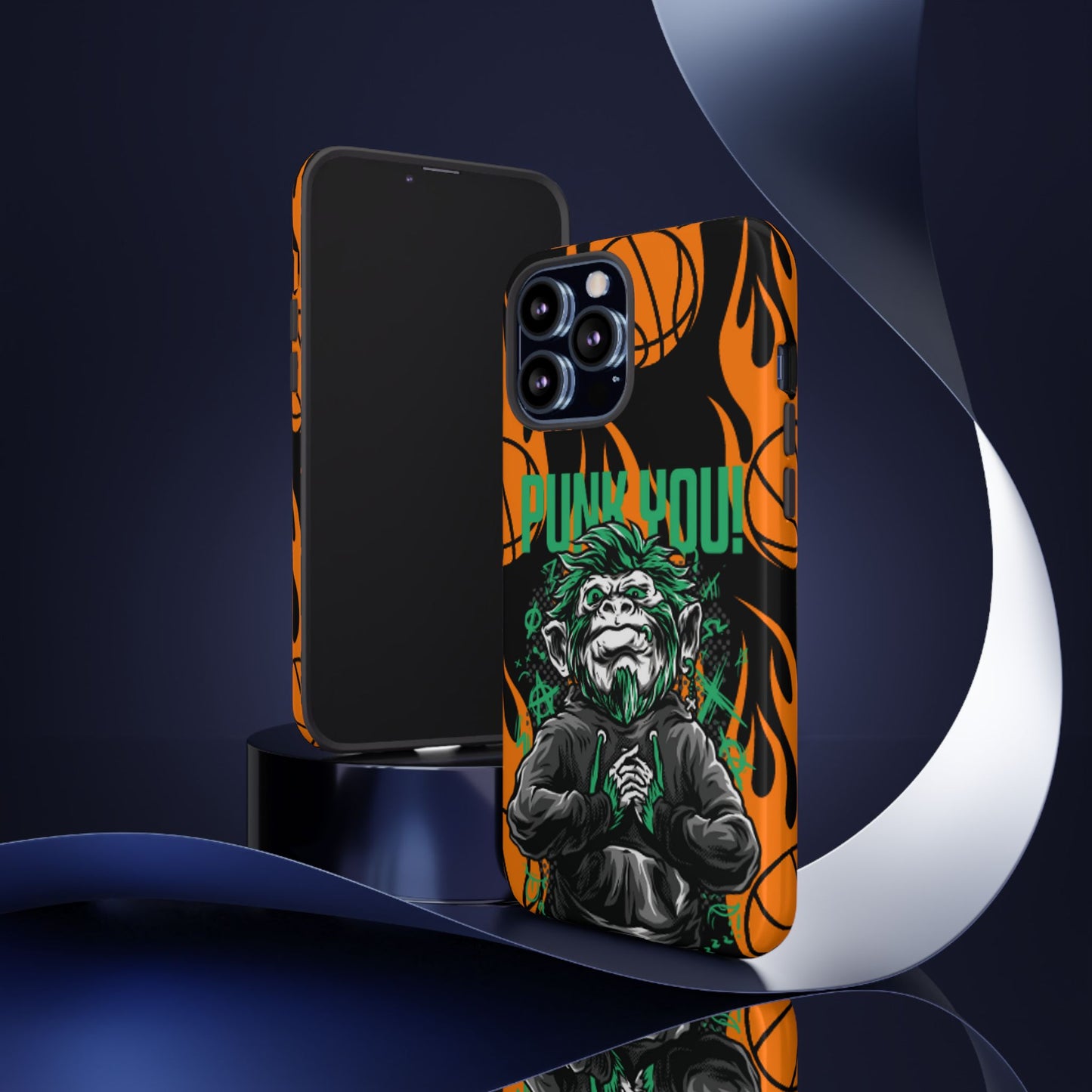 OMNI™ Punk Hipster Monkey Double Layered Phone Cases