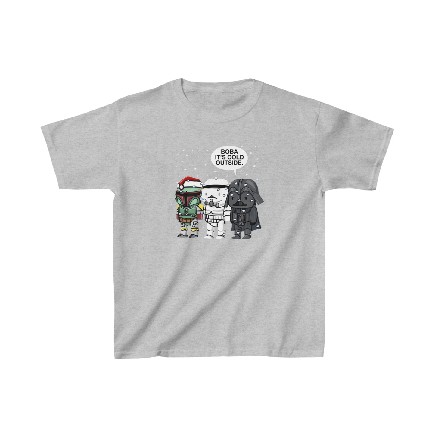 OMNI™ Star Wars Darth Vader Trio Christmas Themed Kids Heavy Cotton T-Shirt