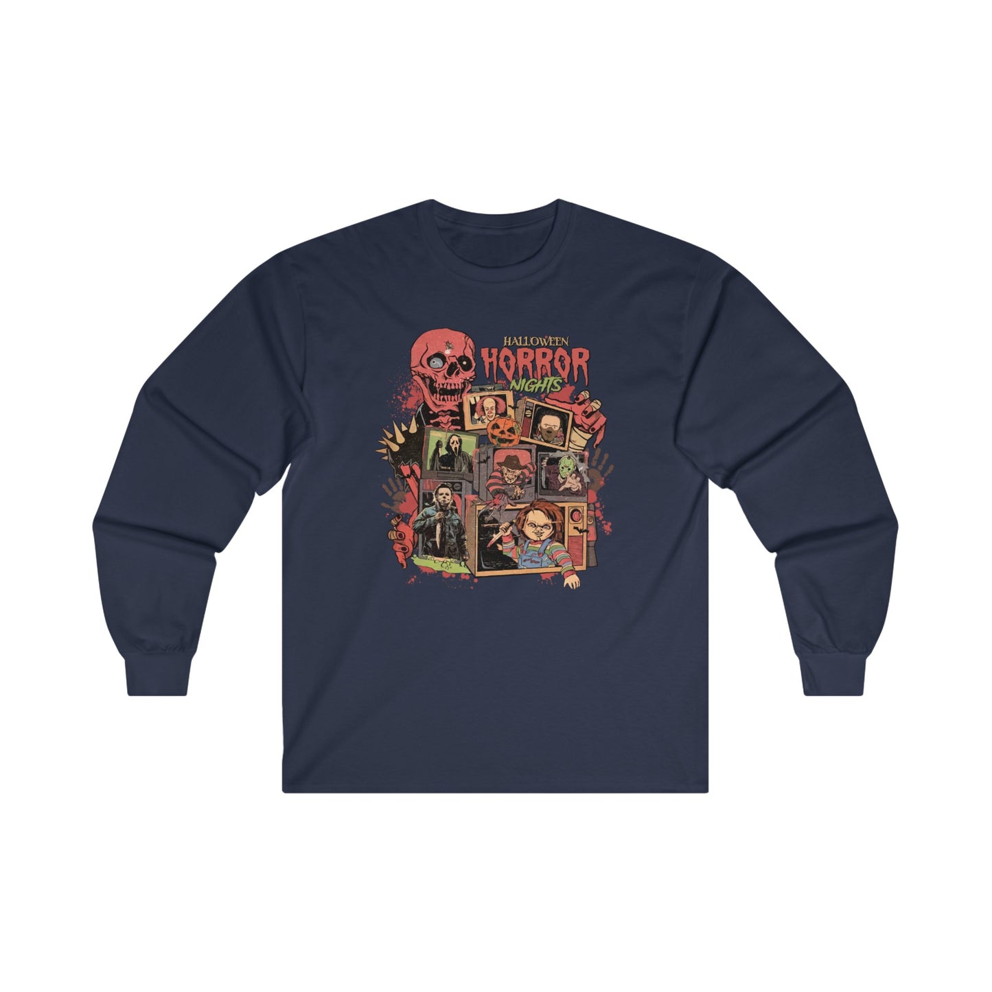 OMNI™ Halloween Horror Nights Unisex Ultra Cotton Long Sleeve T-Shirt