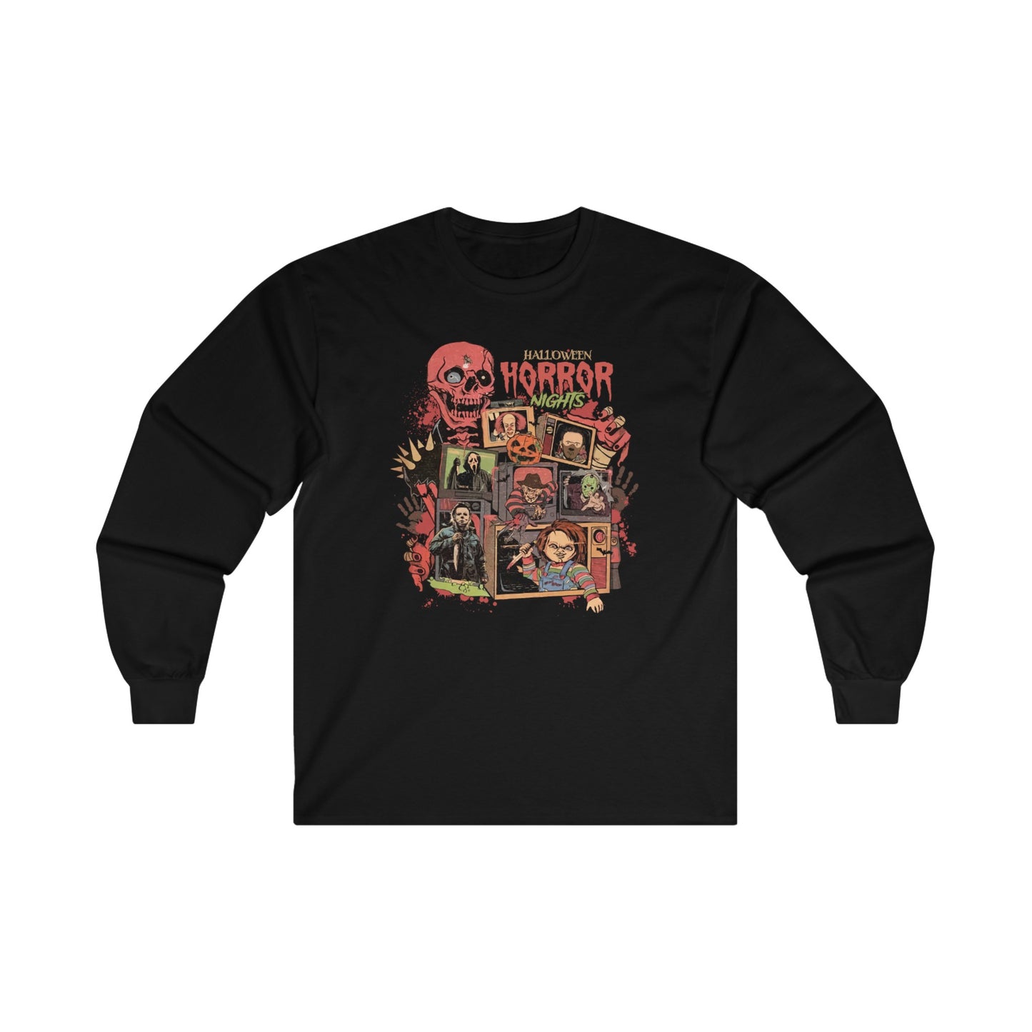 OMNI™ Halloween Horror Nights Unisex Ultra Cotton Long Sleeve T-Shirt