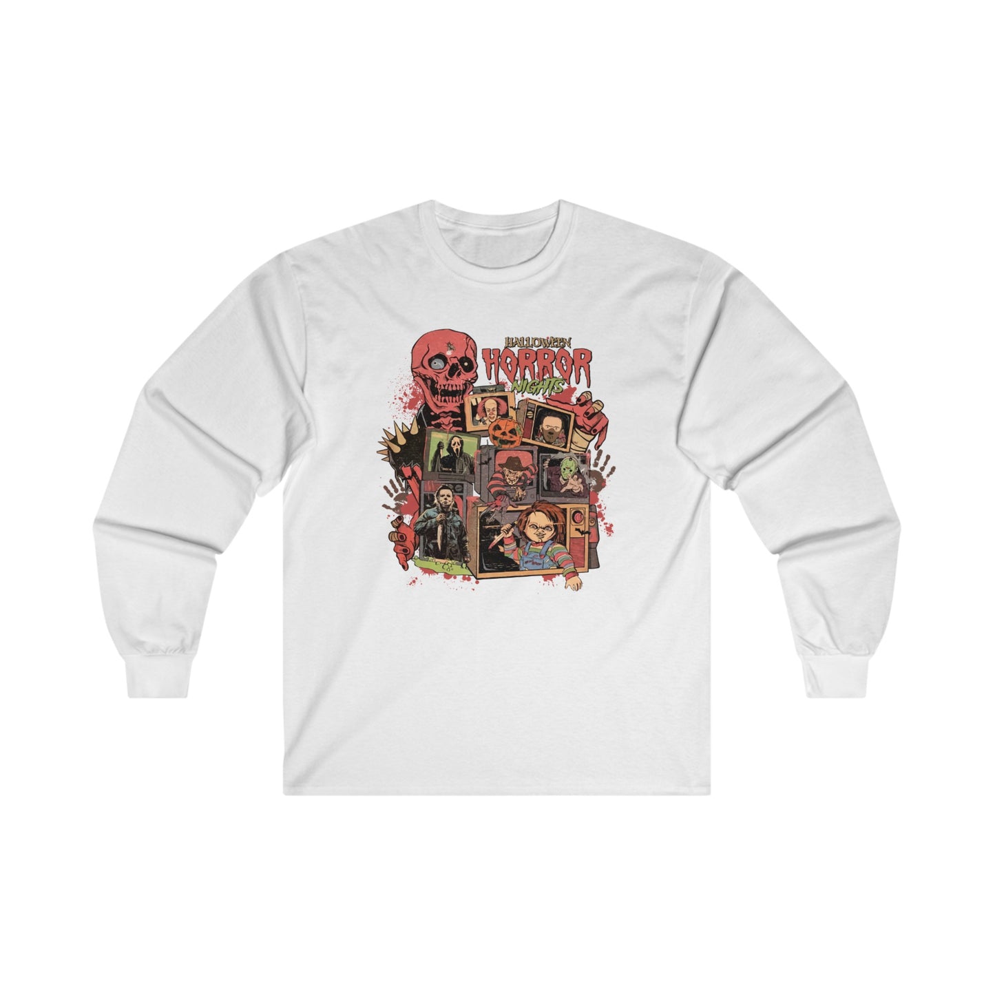 OMNI™ Halloween Horror Nights Unisex Ultra Cotton Long Sleeve T-Shirt