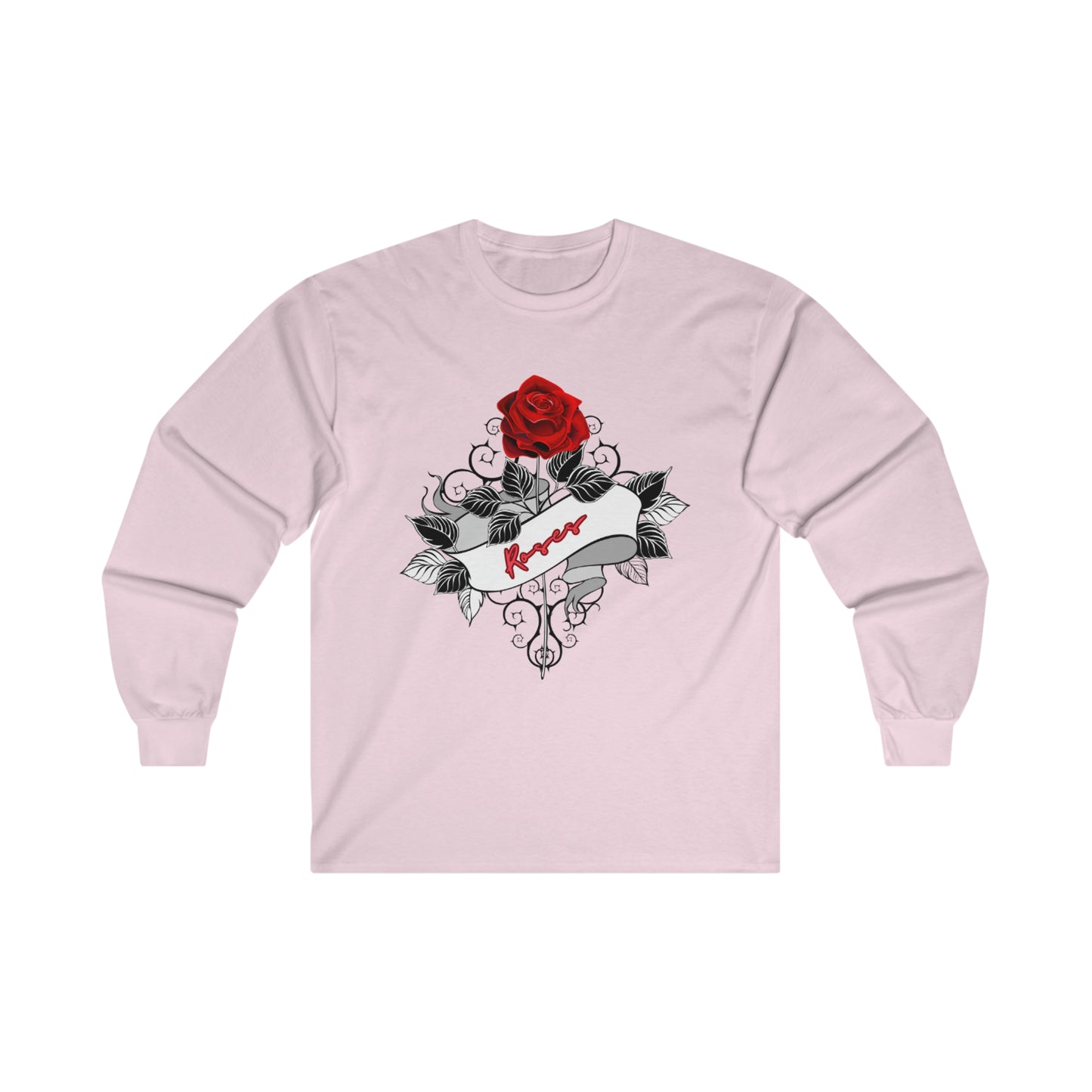 OMNI™ Roses Unisex Ultra Cotton Long Sleeve T-Shirt