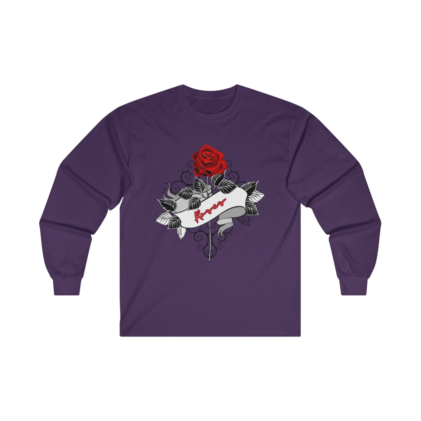 OMNI™ Roses Unisex Ultra Cotton Long Sleeve T-Shirt