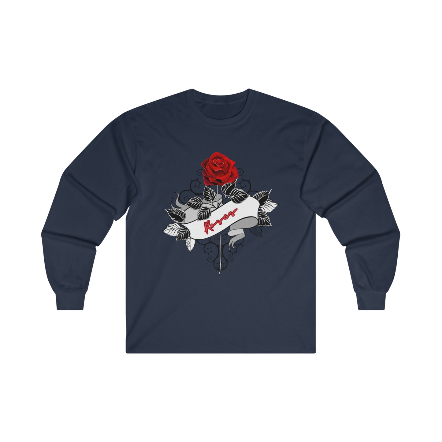 OMNI™ Roses Unisex Ultra Cotton Long Sleeve T-Shirt