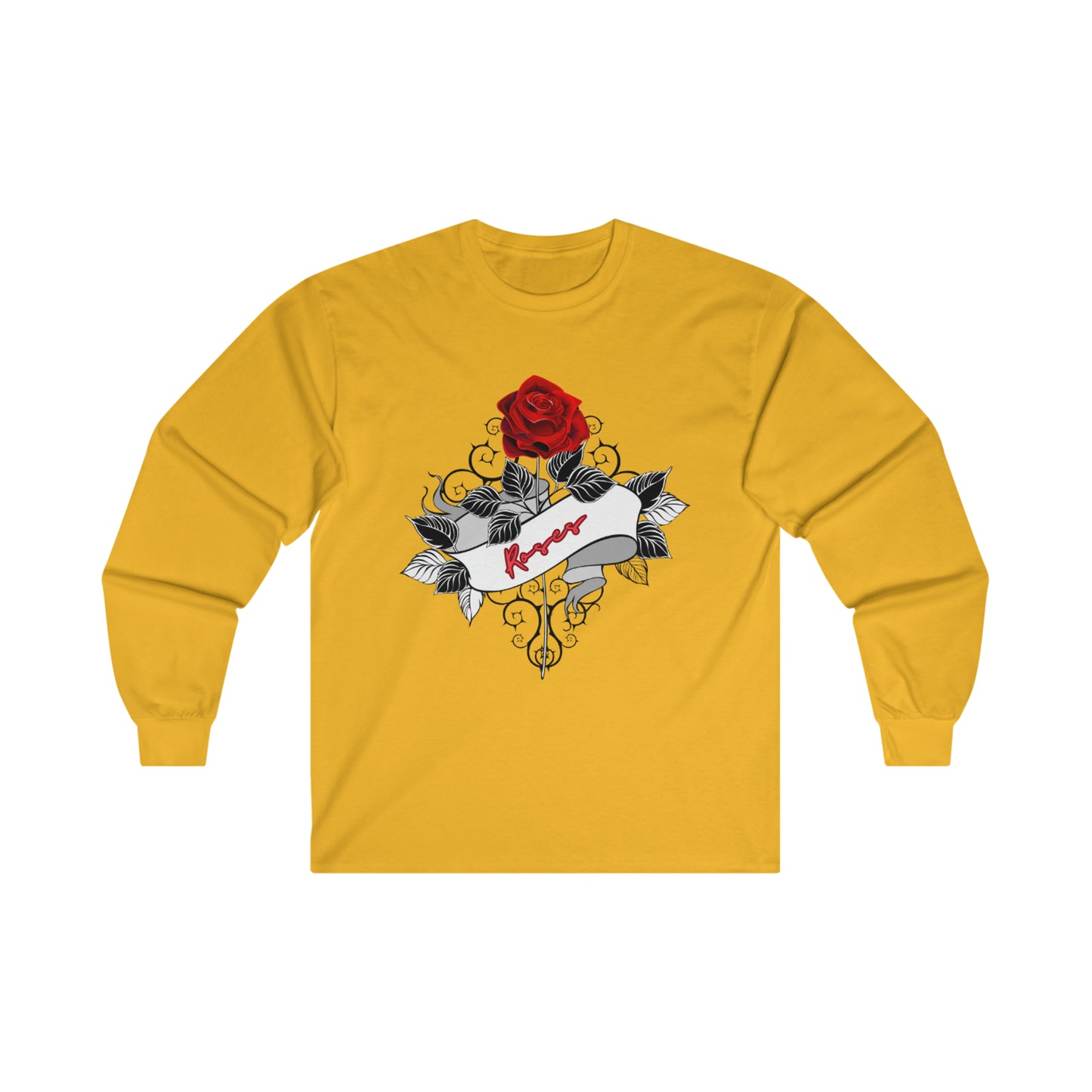 OMNI™ Roses Unisex Ultra Cotton Long Sleeve T-Shirt