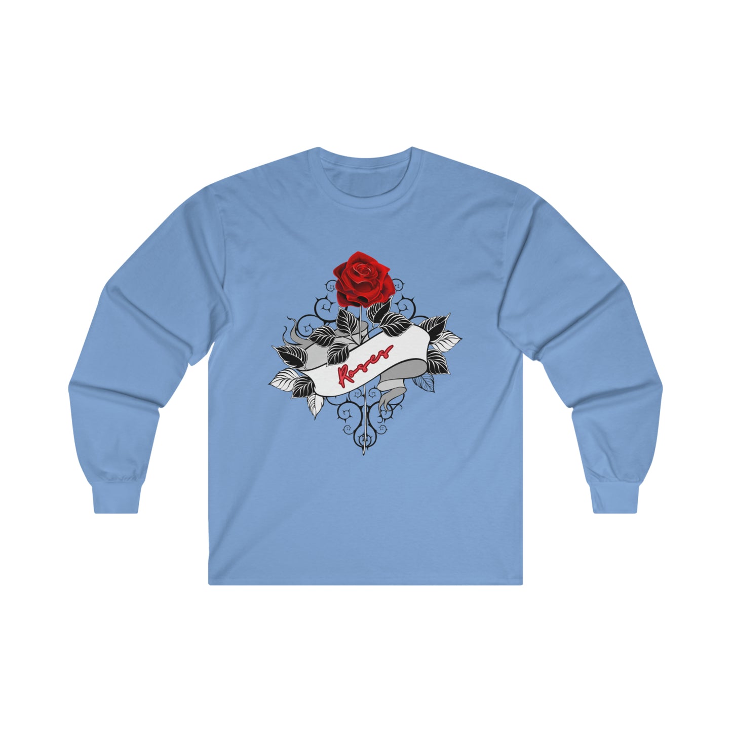 OMNI™ Roses Unisex Ultra Cotton Long Sleeve T-Shirt
