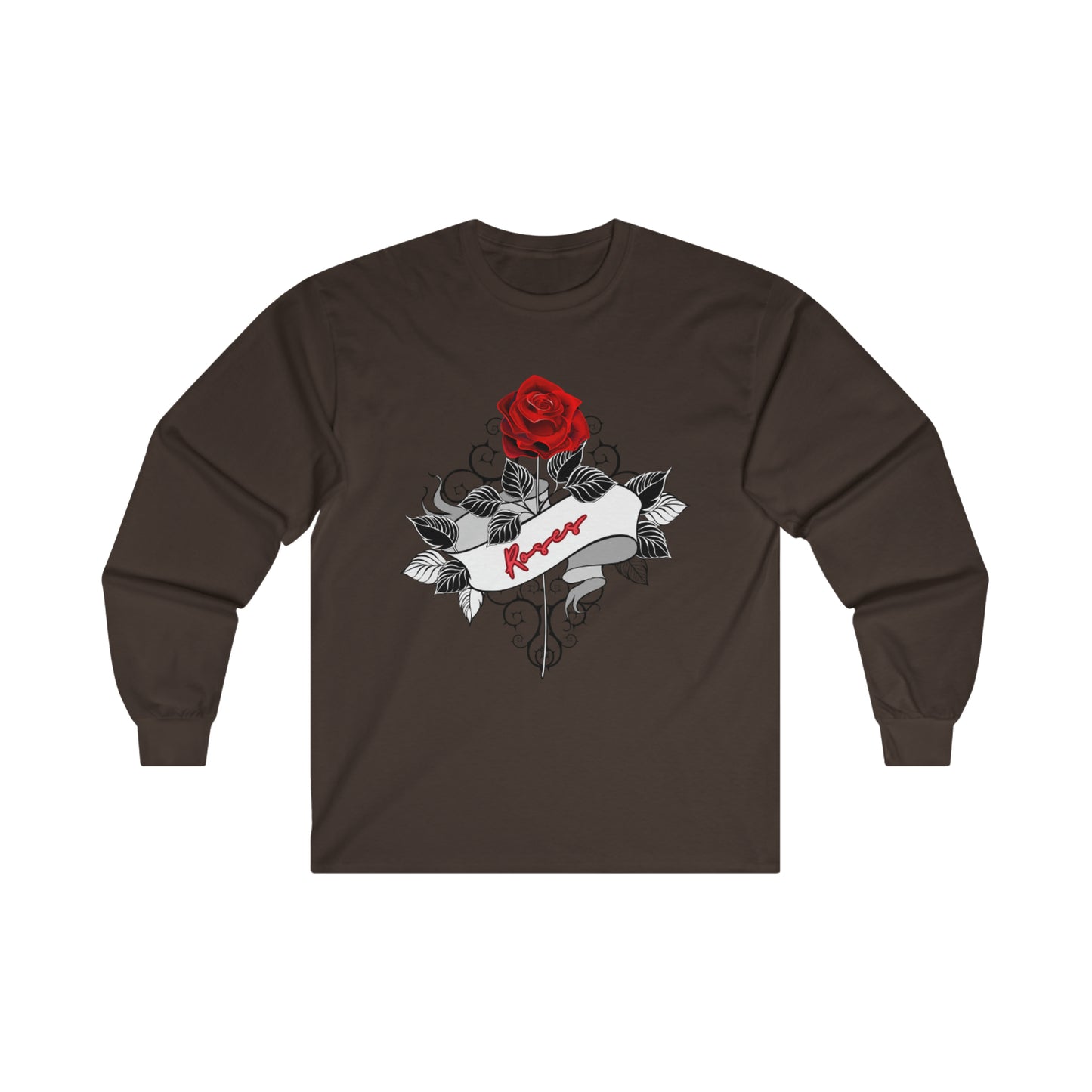 OMNI™ Roses Unisex Ultra Cotton Long Sleeve T-Shirt