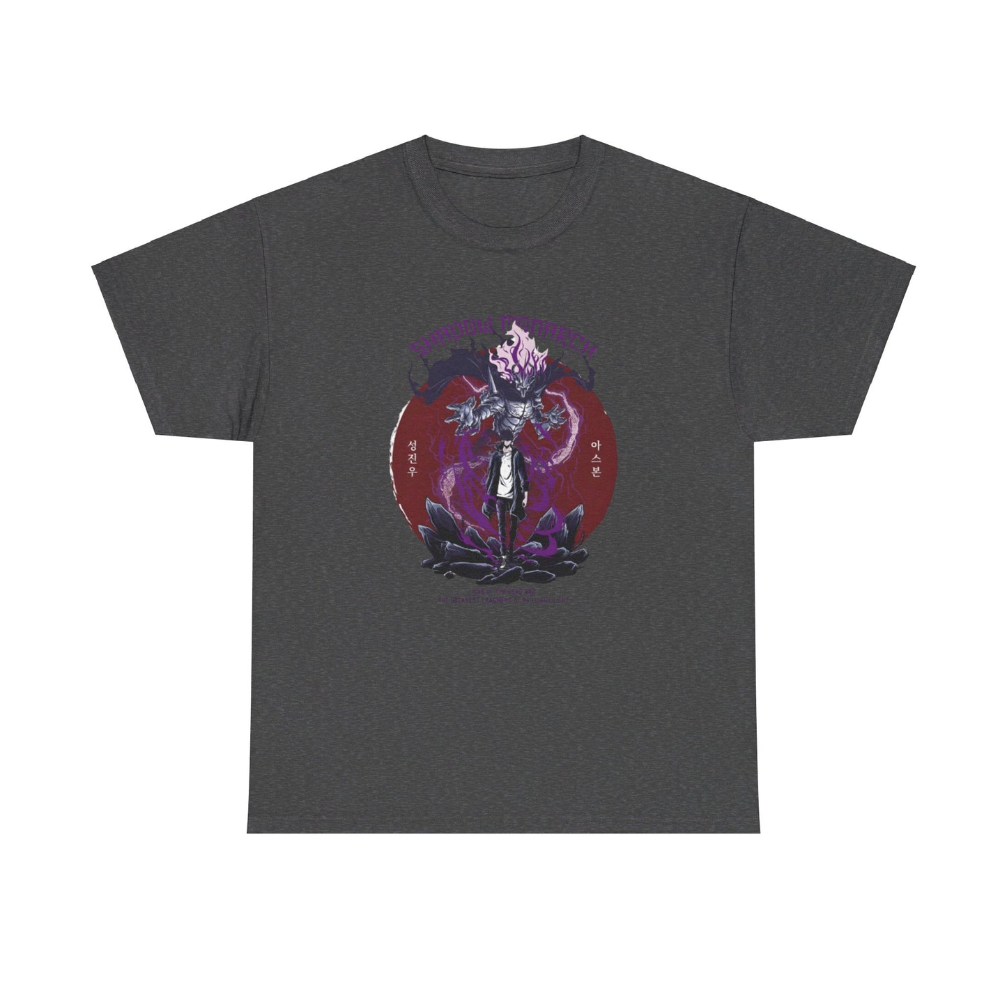 OMNI™ Shadow Monarch (Sung Jin Woo and Ashborn) Unisex Heavy Cotton T-Shirt