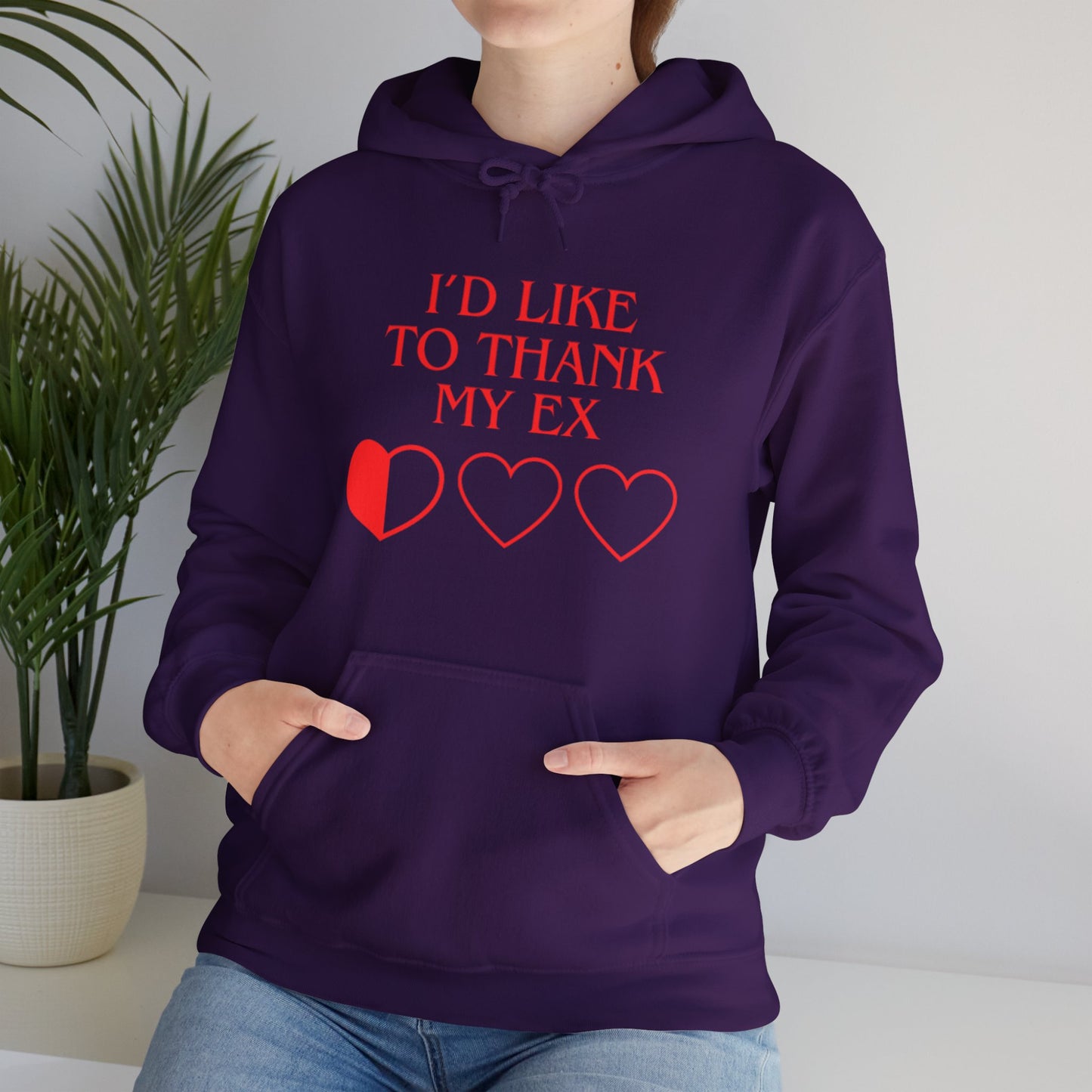 OMNI™ I'D Like To Thank My Ex Unisex Heavy Blend Hoodie