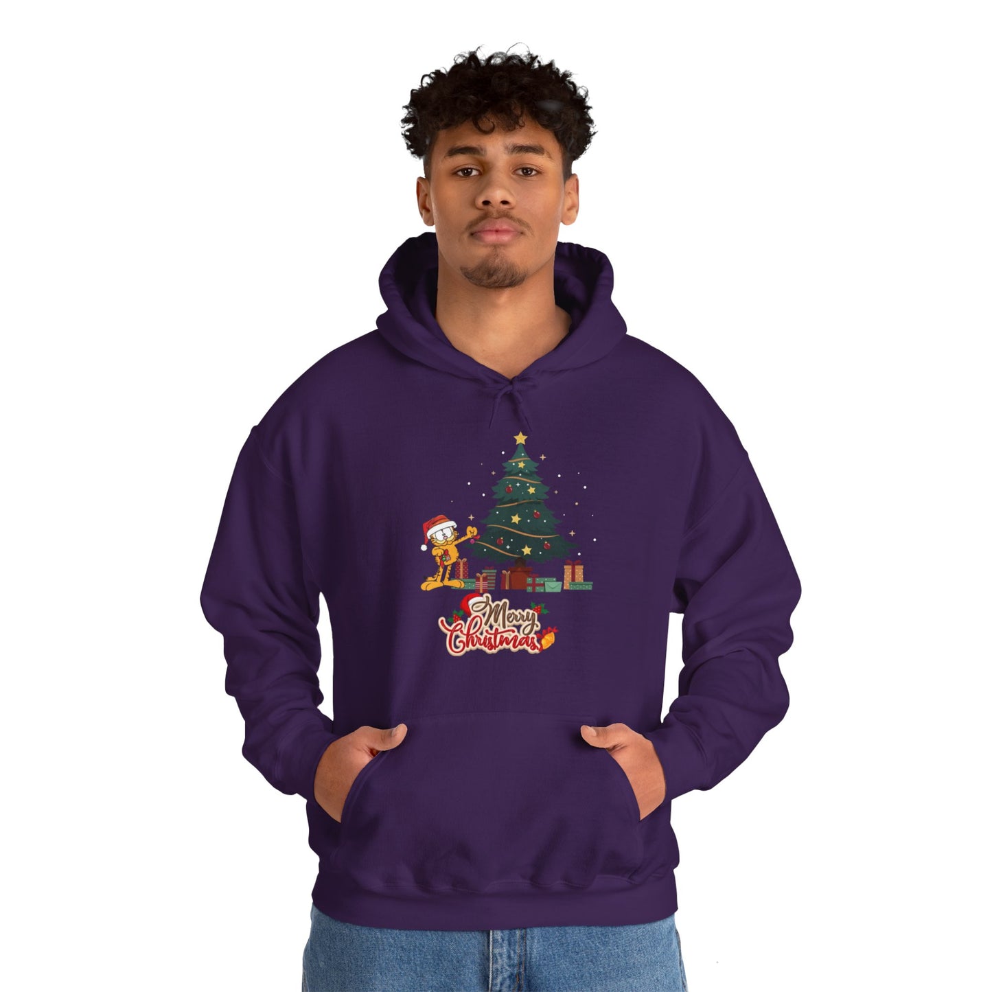 OMNI™ Garfield Christmas Themed Unisex Hoodie